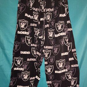 Oakland/Las Vegas Raiders Men's Sleep Pants, Size XL